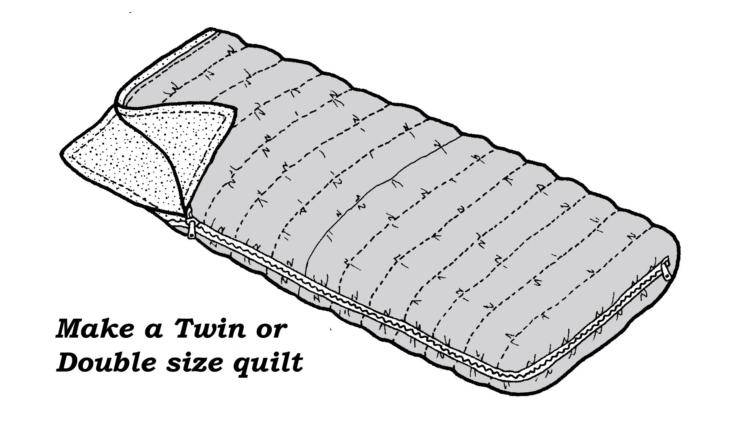 How To: Adult's Sleeping Bag Quilt