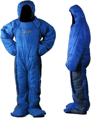 Humanoid Sleeping Bag Wearable Sleeping Bag 3 Season Sleeping Bag Camping Adults Full Body Sleep Pouch for Camping,Traveling, Hammocks, Hiking, Backpacking, Lounging/L