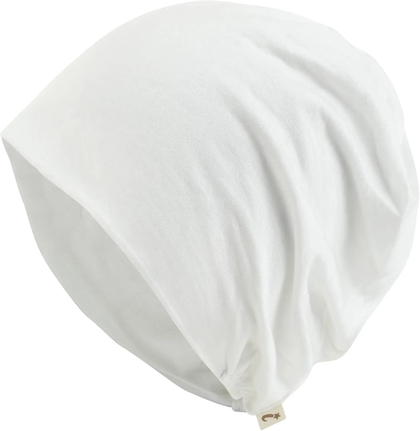 ililily Tencel Lyocell Color Beanie Ultra Soft Stretchable Head Cover Hat