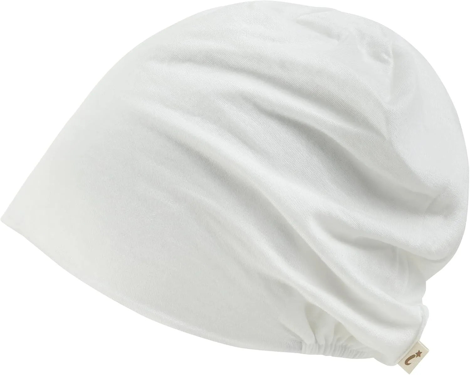 ililily Tencel Lyocell Color Beanie Ultra Soft Stretchable Head Cover Hat