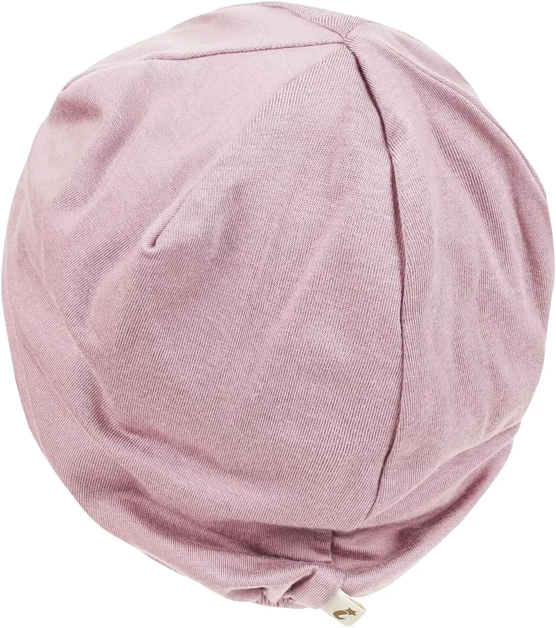 ililily Tencel Lyocell Flower Trim Chemo Hair Loss Beanie Ultra Soft Stretchable Head Cover Sleep Hat
