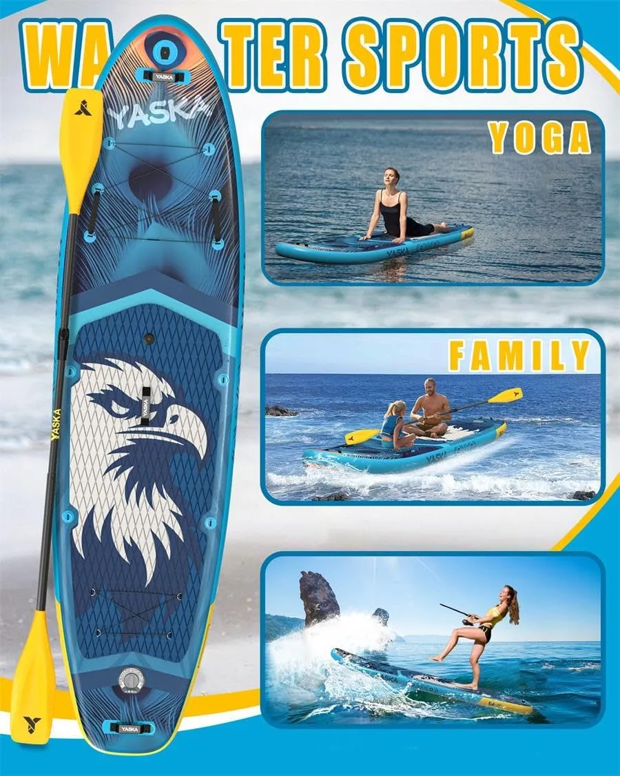 Inflatable Stand Up Paddle Boards - Wide Stable Design with Premium SUP Board Accessories,Paddle Boards for Adults