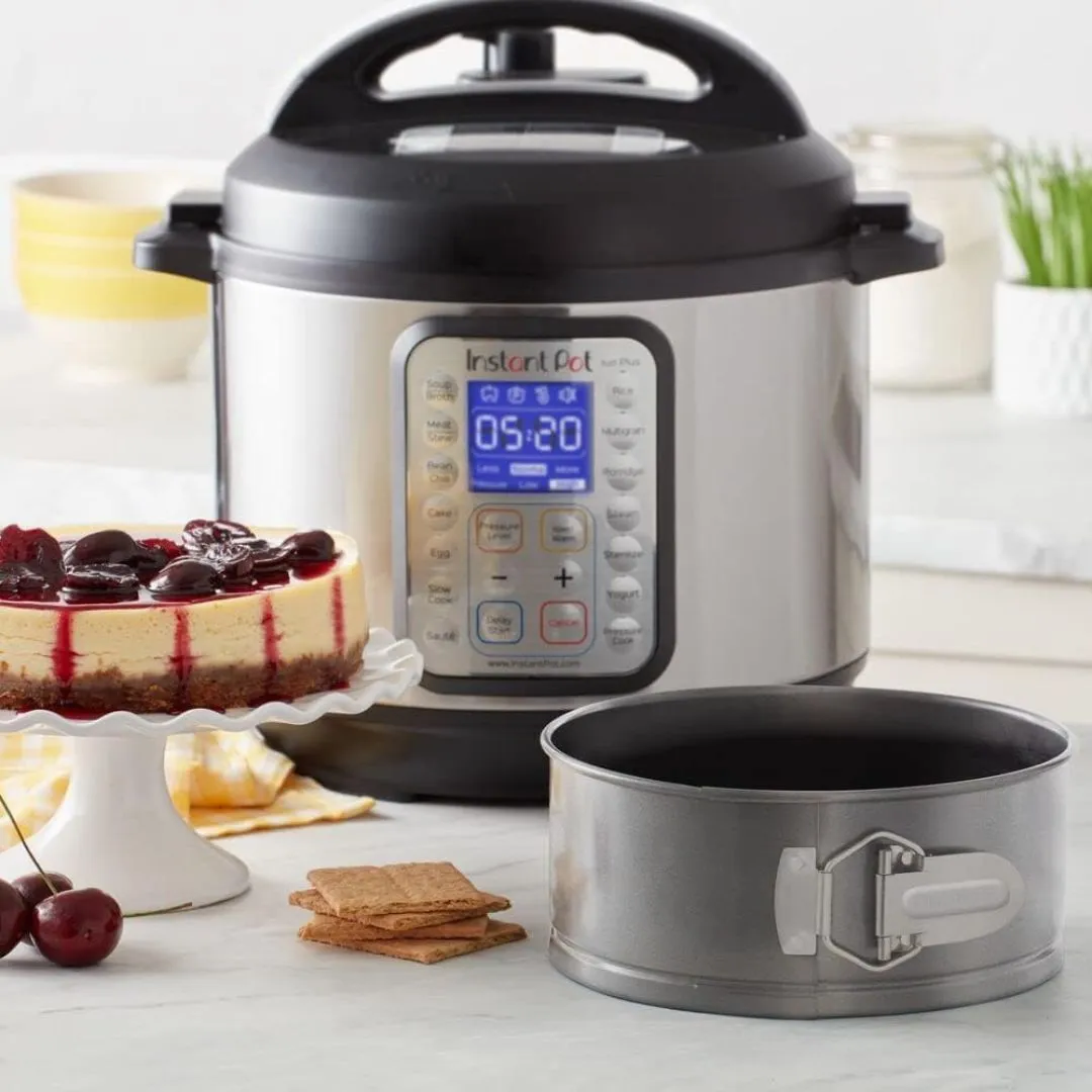 Instant Pot Nonstick Springform Pan 7-in & Nonstick Mini Loaf Pan 2pc
