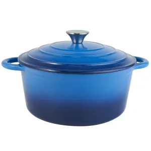IronRoot™ 4.5QT Gradient Cast Iron Pot – Enamel Dutch Oven for Fire, Stove & Oven