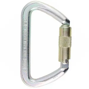 ISC Steel Iron Wizard Single-Locking Carabiner