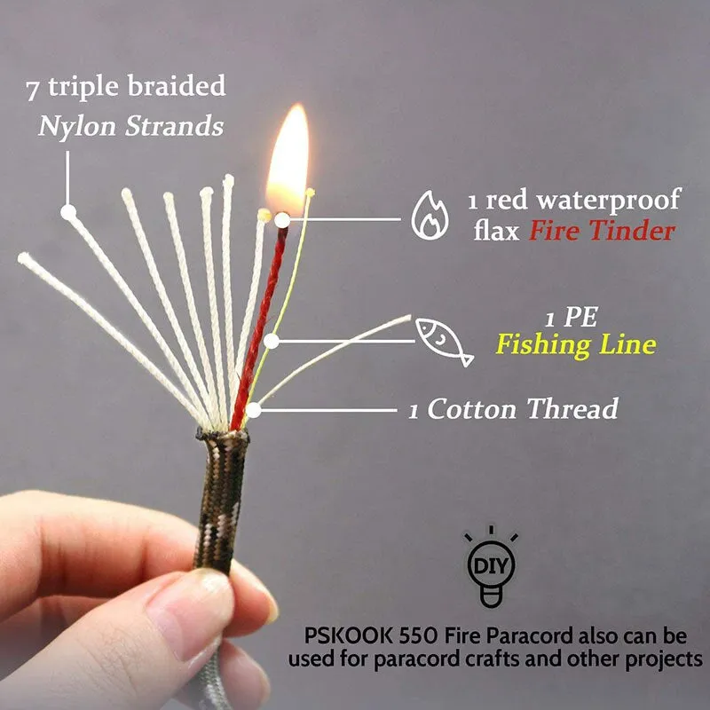 JADE - Multifunctional Paracord 31m ( 100ft )