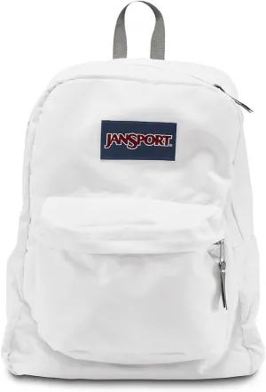 JanSport Superbreak Backpack - White - Classic, Ultralight