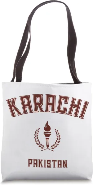 Karachi Pakistan Tote Bag