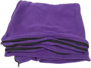 KICHOUSE Sleeping Bag for Adults Camping Blanket Fleece Portable Picnic Blanket Sturdy Outdoor Accessory Breathable Quick Dry