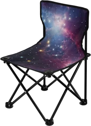 Kigai Folding Camping Chair Heavy Duty Chair Ultralight Compact Portable Beach Chair for Outdoor Camp, Hiking, Travel, Beach, Sporting Event and Picnic, Cosmos