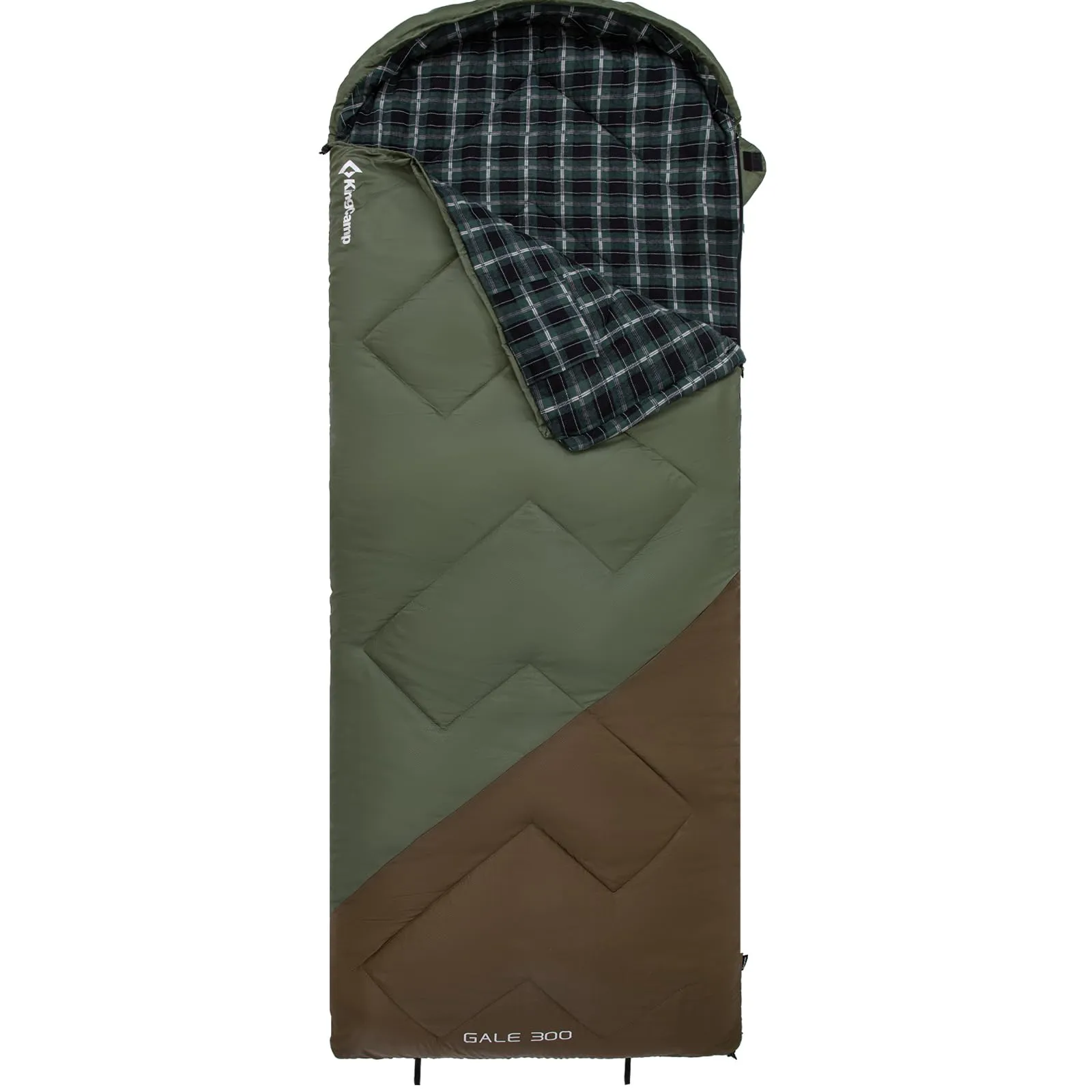 KingCamp GALE 300 Sleeping Bag-Envelope With Hood