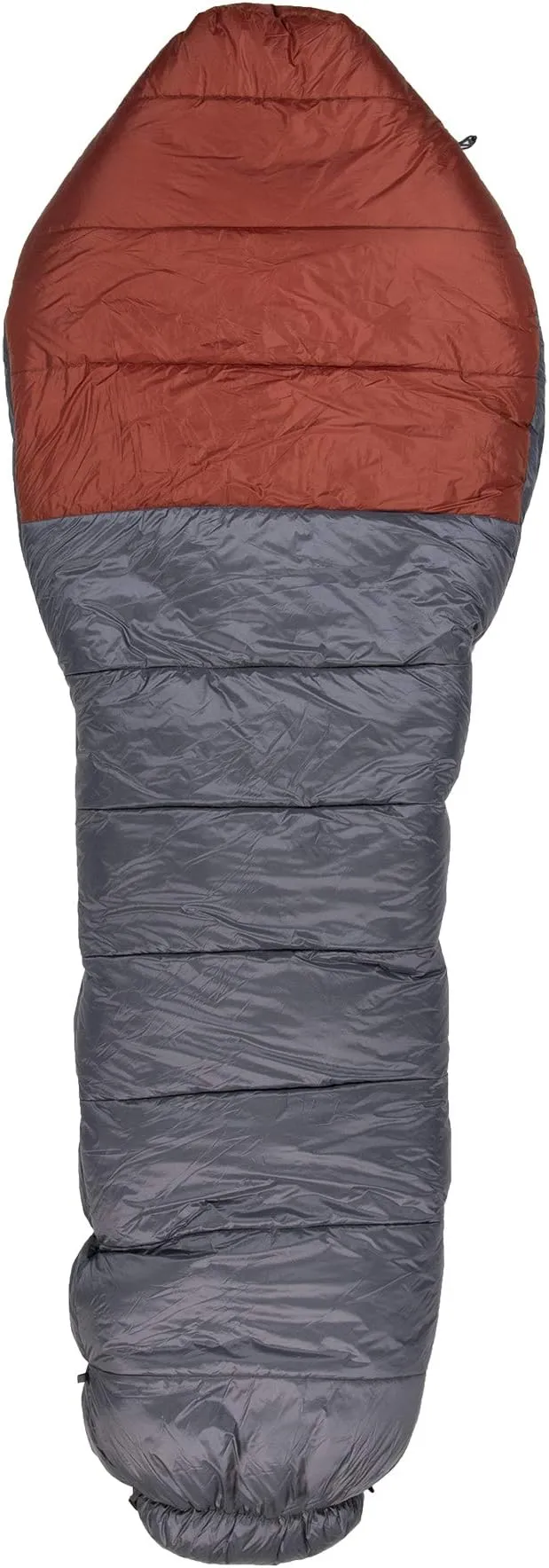 Klymit KSB Lightweight Mummy Sleeping Bag, 20°F Cold Weather Sleeping Bag for Camping, Hiking, and Backpacking, Gray, Large