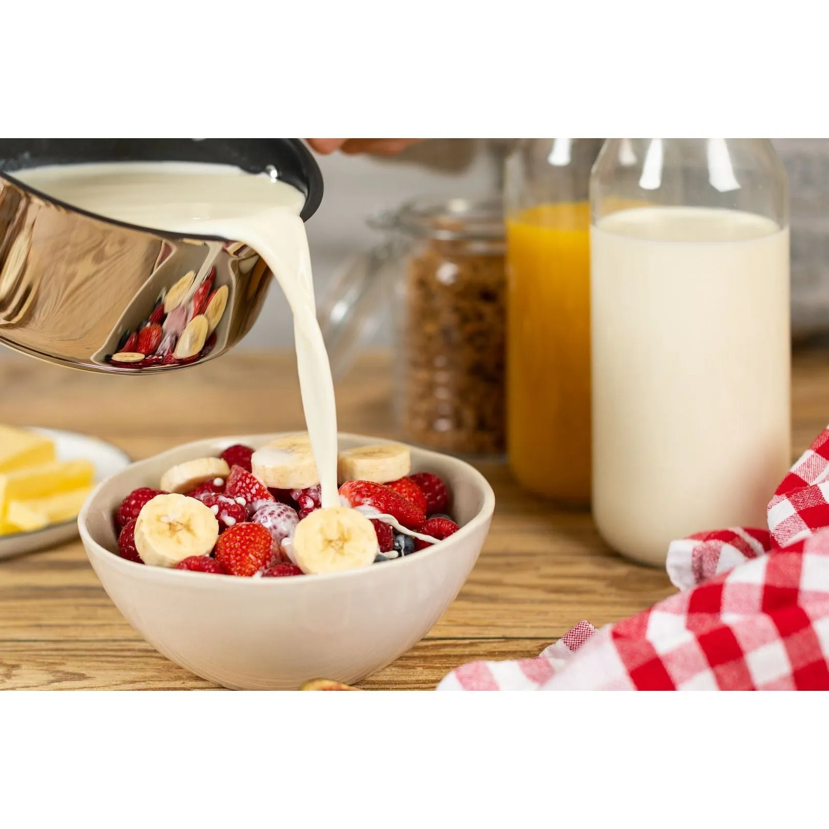 Kuhn Rikon Stainless Steel Non-Stick Allround Milk Pan