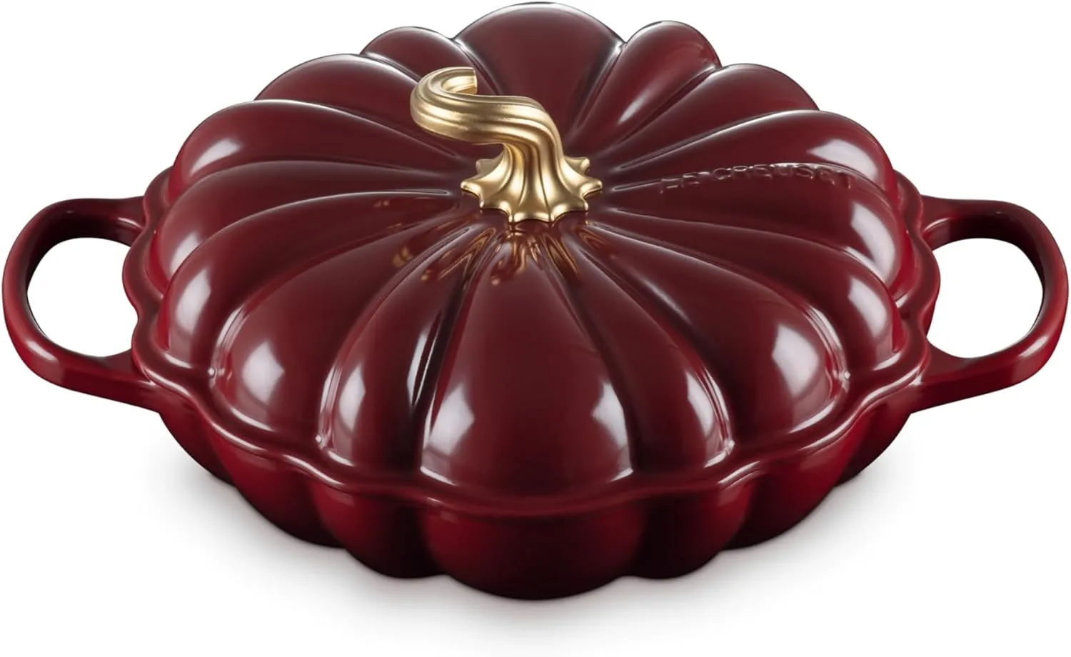 Le Creuset Enameled Cast Iron Figural Pumpkin Braiser, 2.75 qt., Rhone