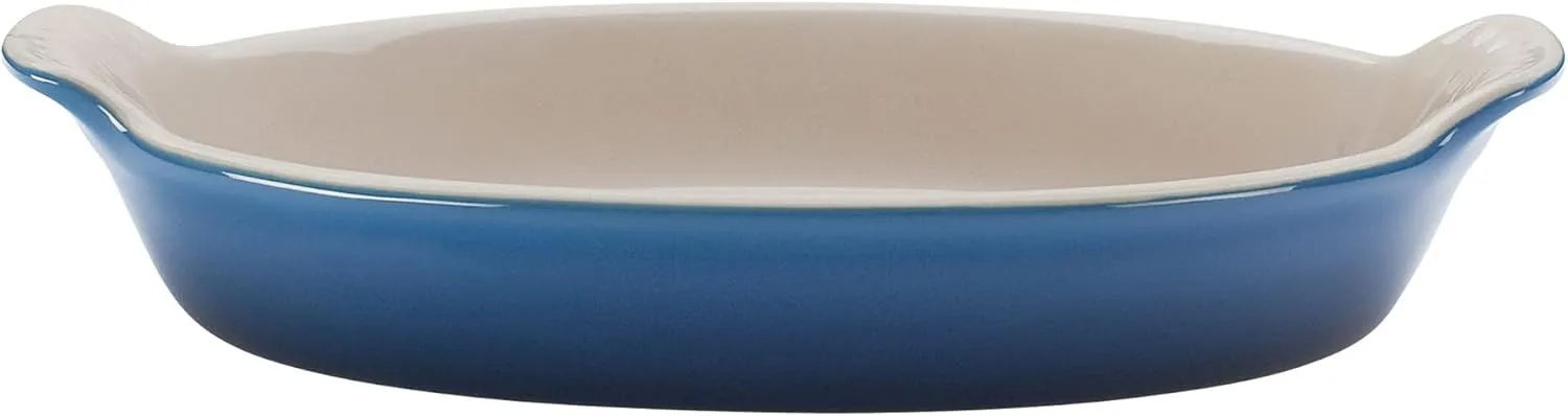 Le Creuset Stoneware Heritage Oval Au Gratin, 6 oz. (6.5"), Marseille