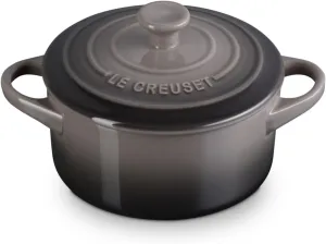 Le Creuset Stoneware Mini Round Cocotte, 24 oz., Oyster