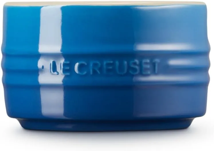 Le Creuset Stoneware Round Straight Wall Ramekin, 6.75oz., Marseille