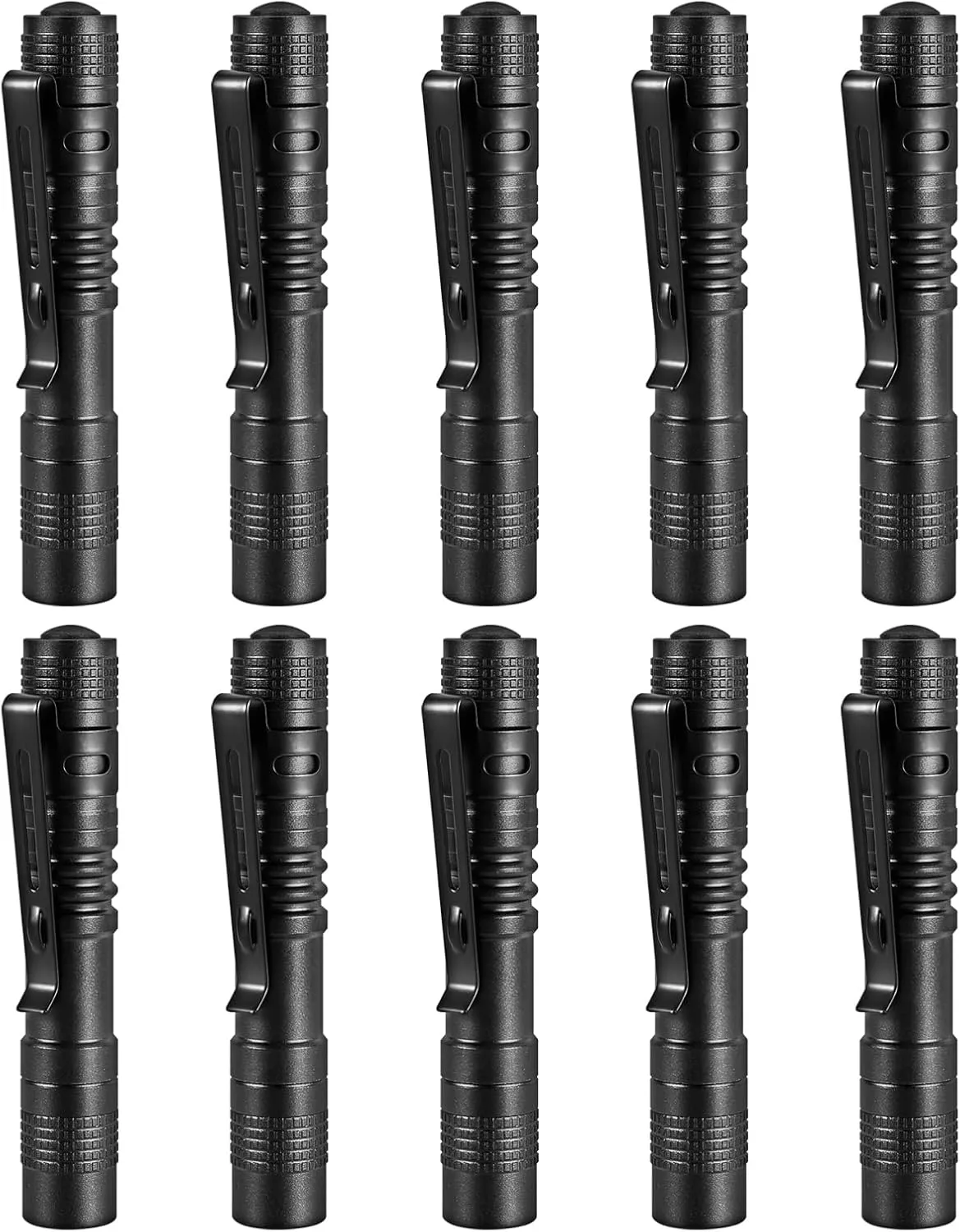 Led Pen Light, 10 Pcs Mini Pen Flashlight Tactical Powerful Small penlight Torch Pocket Flashlight for Camping, Hiking