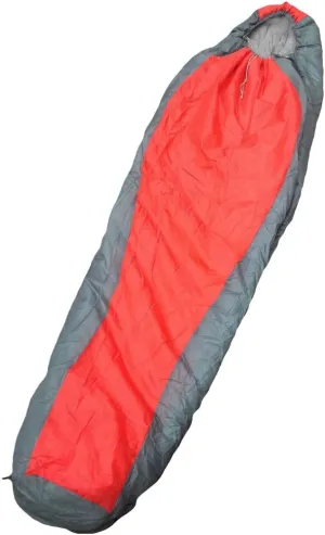 LITE PAK 20 High Peak 00103 Lite Pak 1200, 20 Degree Sleeping Bag, Red & Gray, 31.5"x89"x20"