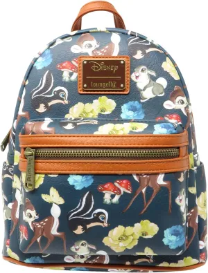 Loungefly Disney Bambi And Friends Womens Double Strap Shoulder Bag Purse