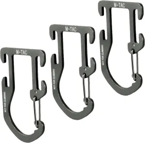 M-Tac Carabiner Clip Molle Compatible Snap Hook for Tactical Vest Backpack D-Ring