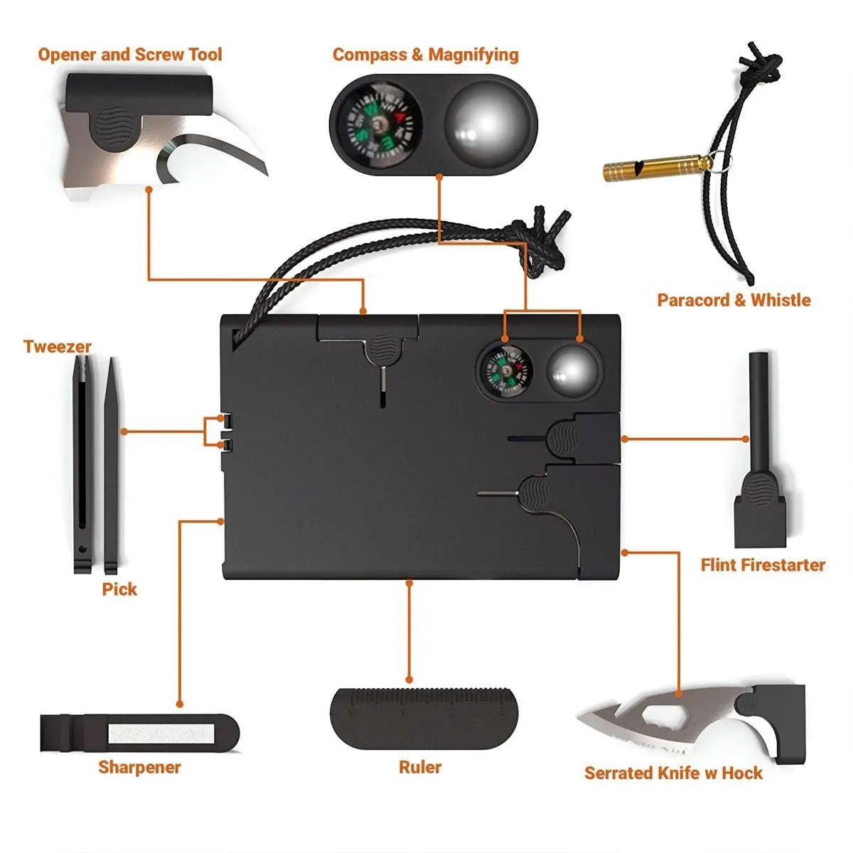 Mad Man - Survival Tool: Black