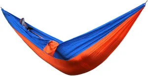 MaGiLL Portable Nylon Cloth Multifunction Camping Hammock Double Outdoor Sleeping Garden with Carabiner and Ropes (Color : Black-Soul Eater1) (D)