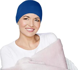 MASUMI Chemo Organic Headwear - Sleep Cap | Cancer Headwear for Men & Women | Unisex Sleeping Hat | 95% Cotton Beanie