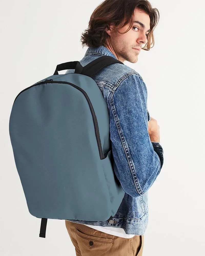 Medium Dark Cyan Waterproof Backpack | Medium Dark Pale Pastel Cyan | C30M0Y0K60