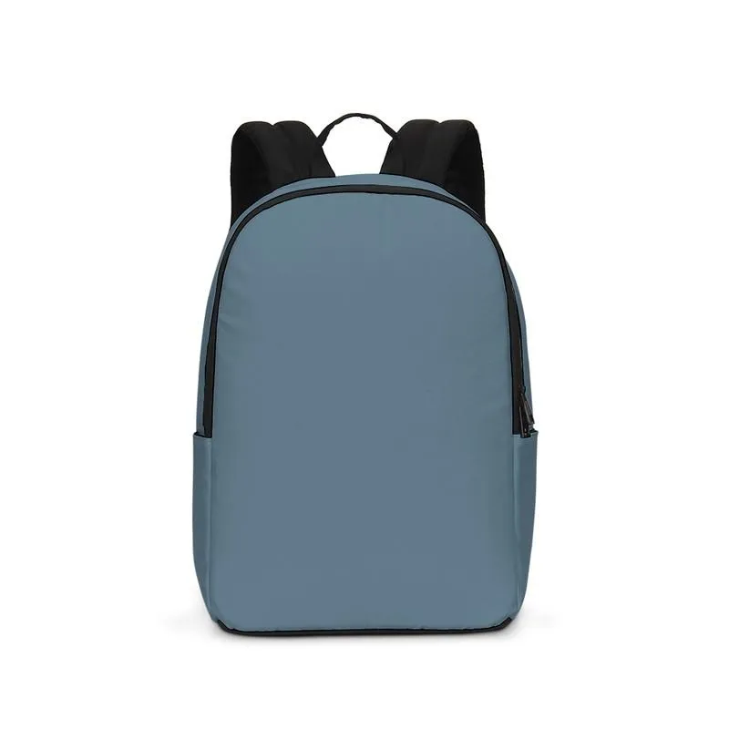 Medium Dark Cyan Waterproof Backpack | Medium Dark Pale Pastel Cyan | C30M0Y0K60