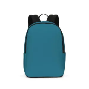 Medium Dark Cyan Waterproof Backpack | Medium Dark Pastel Cyan | C60M0Y0K60