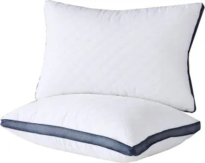 Meoflaw Pillows for Sleeping(2-Pack), Luxury Hotel Pillows Standard Size Set of 2,Bed Pillows for Side and Back Sleeper (Standard)