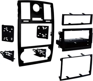 Metra 99-6516B Single/Double DIN Mounting Kit with OEM Bezel for 2005-07 Chrysler 300 Vehicles
