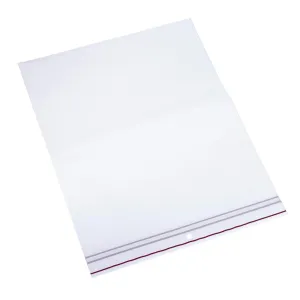 MGRL4PH1012 Polyethylene (LDPE/LLDPE Blend) Clear Reclosable Bag, Hang Hole, 12" Length, 10" Width (Pack of 500)