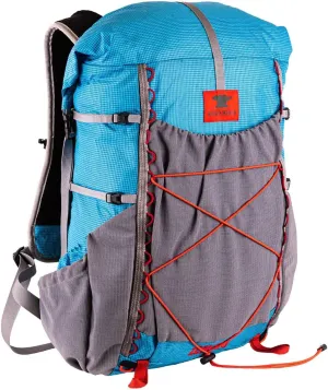 Mountainsmith Zerk Ultralight Hiking Backpack, 40 Liter, Cyan Blue
