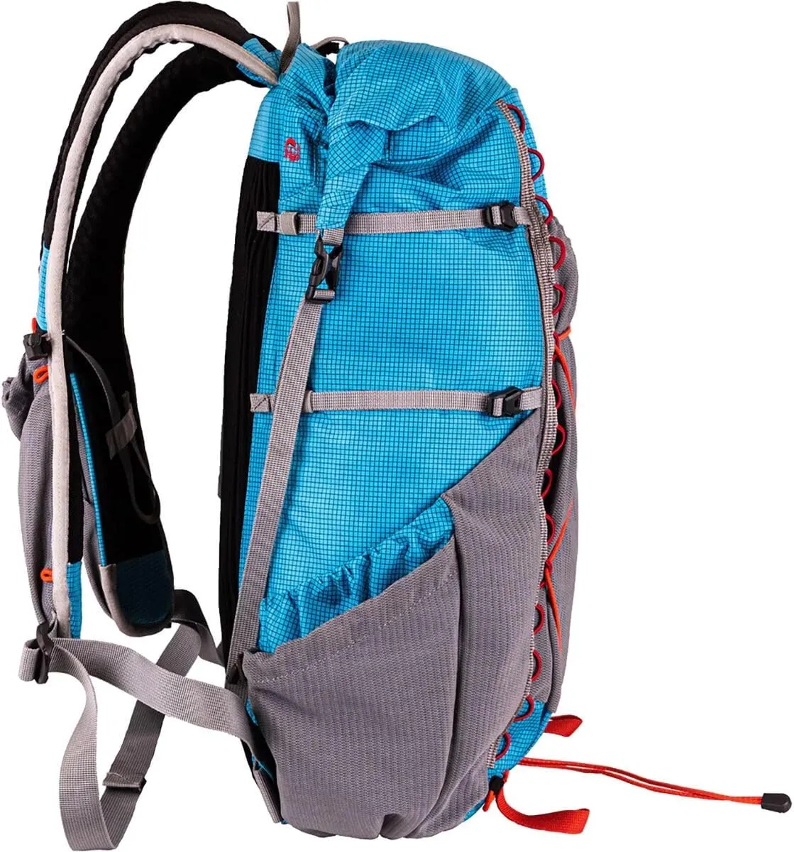 Mountainsmith Zerk Ultralight Hiking Backpack, 40 Liter, Cyan Blue
