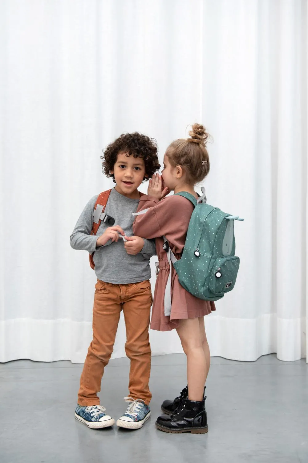 Mr. Monkey Backpack by Trixie - Brown - Waterproof - Ages 2  - 23 x 31 x 10 cm