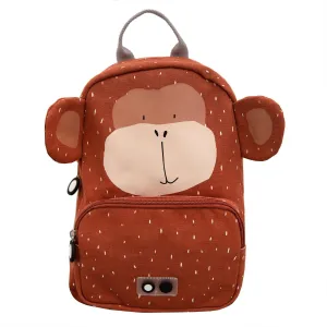 Mr. Monkey Backpack by Trixie - Brown - Waterproof - Ages 2  - 23 x 31 x 10 cm
