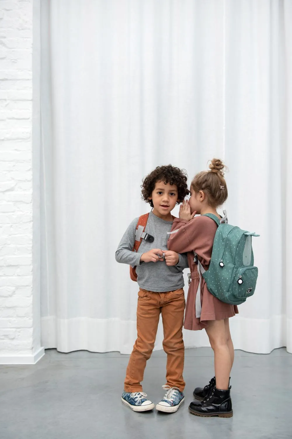 Mr. Monkey Backpack by Trixie - Brown - Waterproof - Ages 2  - 23 x 31 x 10 cm