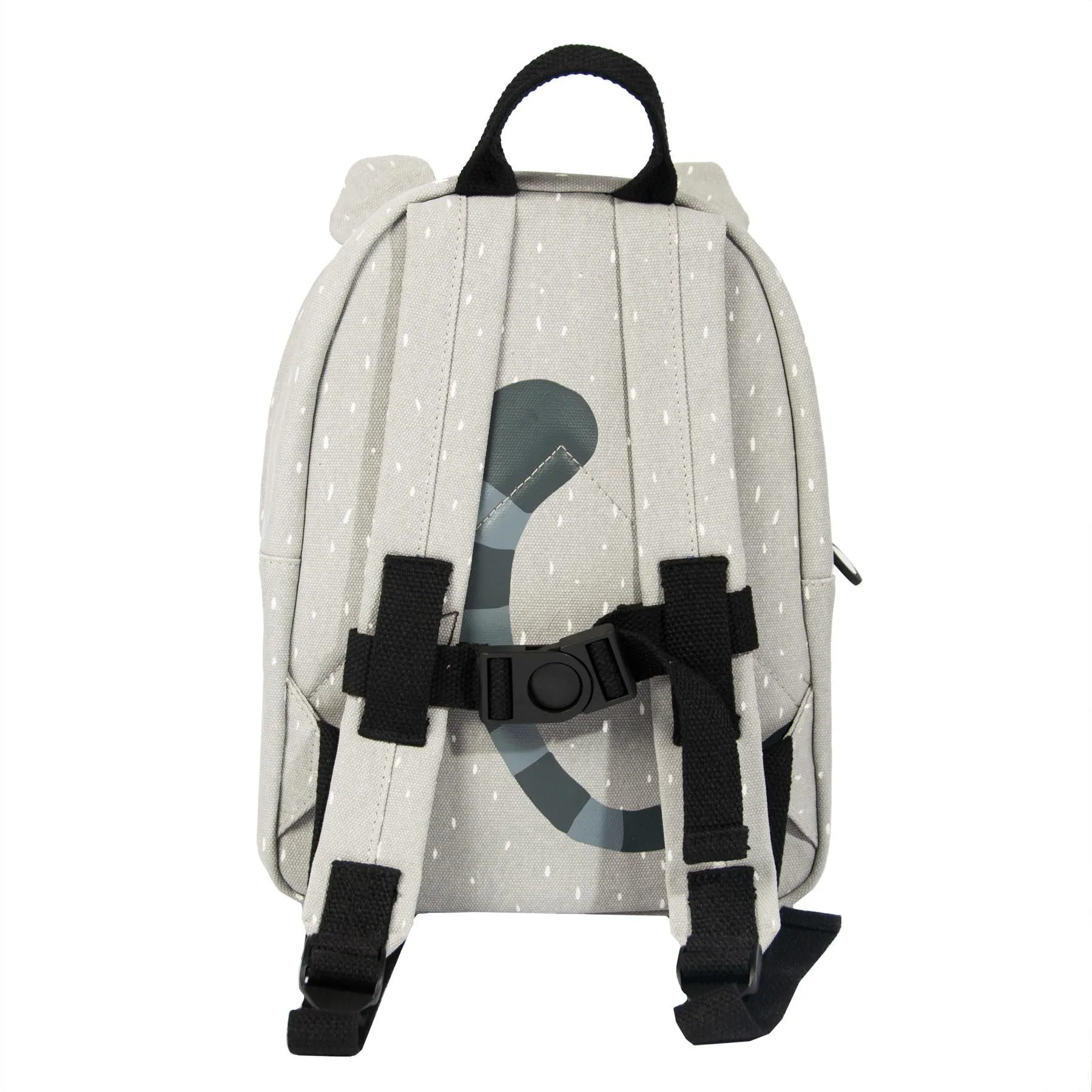 Mr. Raccoon Backpack by Trixie - Coated Cotton, Waterproof, 23 x 31 x 12 cm.