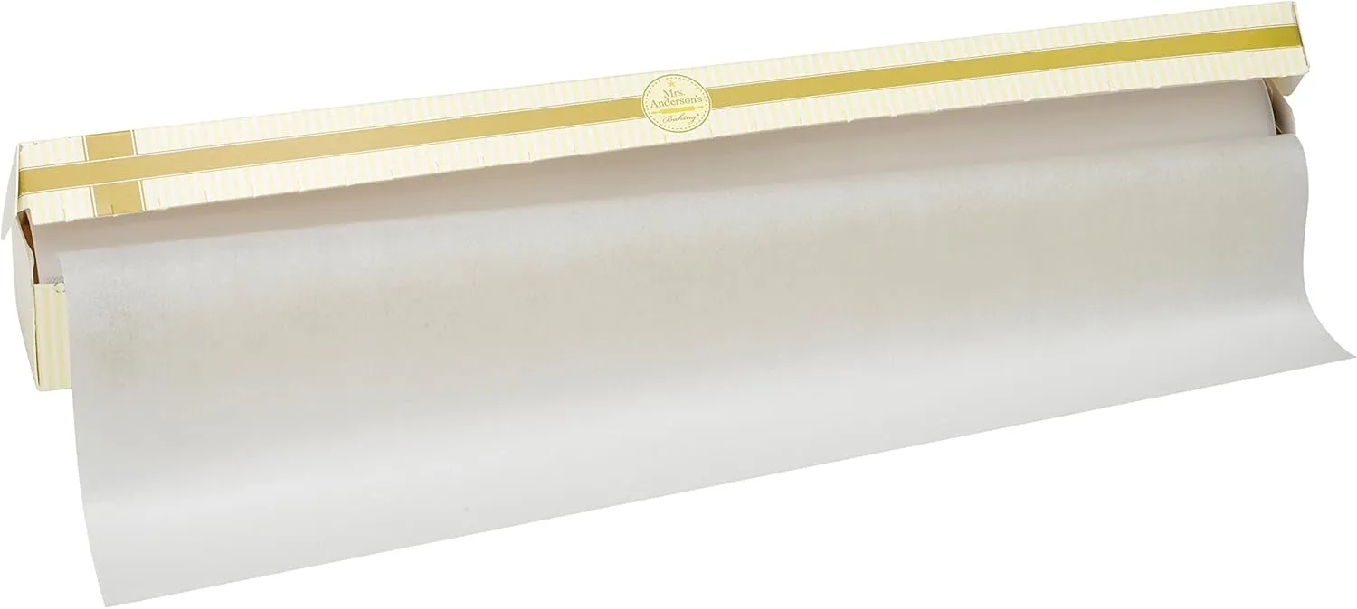Mrs. Anderson’s Baking Non-Stick Parchment Paper, Professional Quality, 25-Square-Feet, 15-Inches x 20-Feet