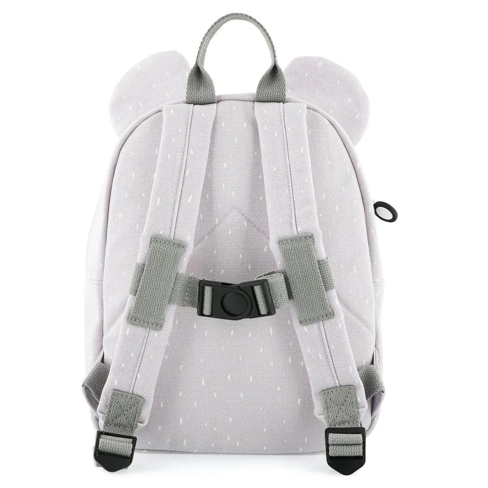 Mrs. Mouse Backpack by Trixie - Waterproof, Padded Straps - 23 x 31 x 10 cm - Ages 2 