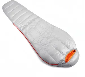 Mummy Goose Down Sleeping Bag Temperature Range 5-41°F Single Sleeping Bag, Patchwork Use Possible