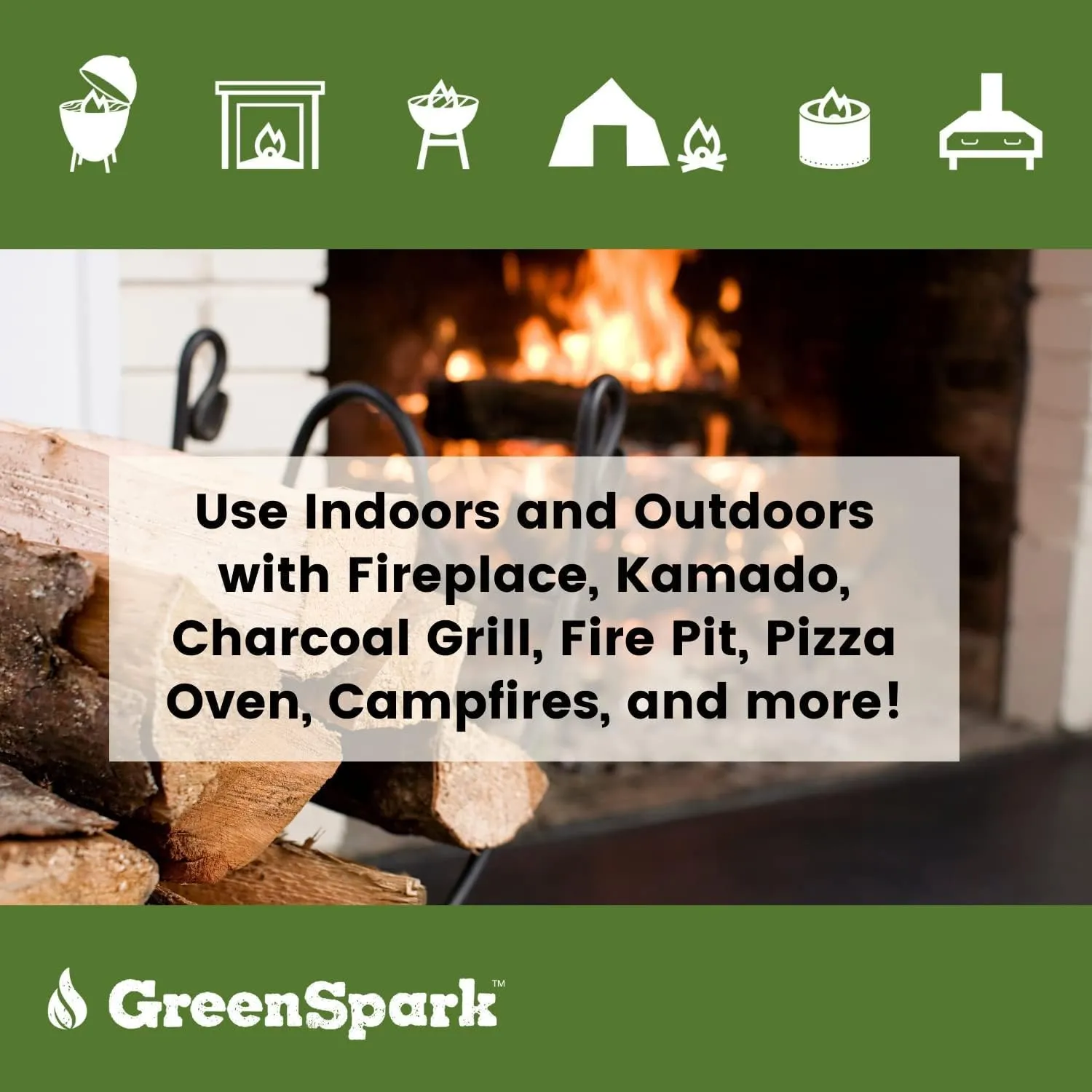 Natural All Weather Fire Starters 70 Pcs, Smoker, BBQ, Fireplace, Wooden and Pellet Stove, Fire Pit, Long Burn Firestarter, Waterproof, Pizza Oven, Grill, Charcoal Starter