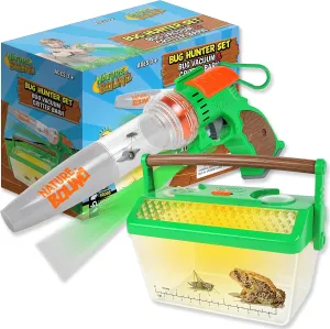 Nature Bound Bug Catcher Vacuum with Light Up Critter Habitat Case | Eco-Friendly Exploration Toys Gifts for Boys Girls | Complete Kit for Kids Includes Vacuum and Cage | Outdoor Toys for Kids |