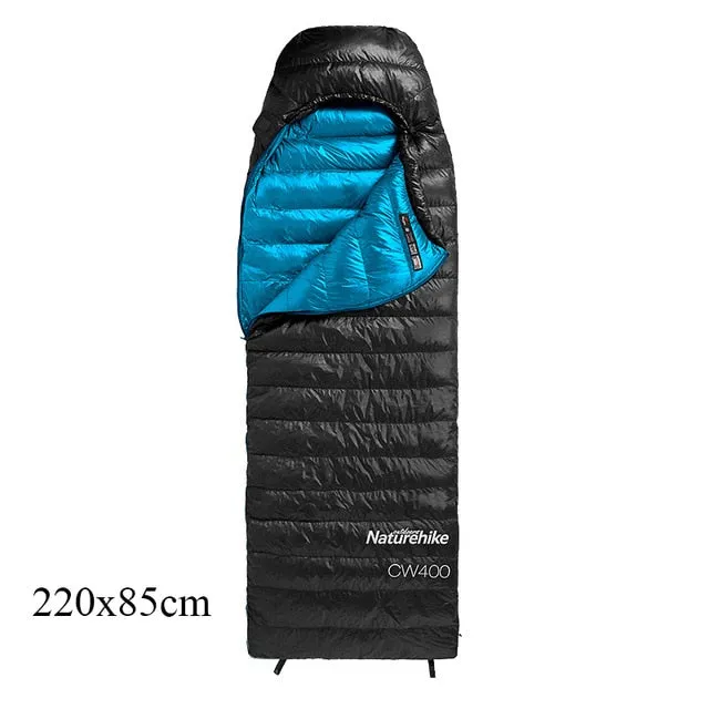 Naturehike CW400 Envelope Type White Goose Down sleeping Bag