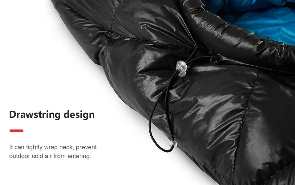 Naturehike CW400 Envelope Type White Goose Down sleeping Bag