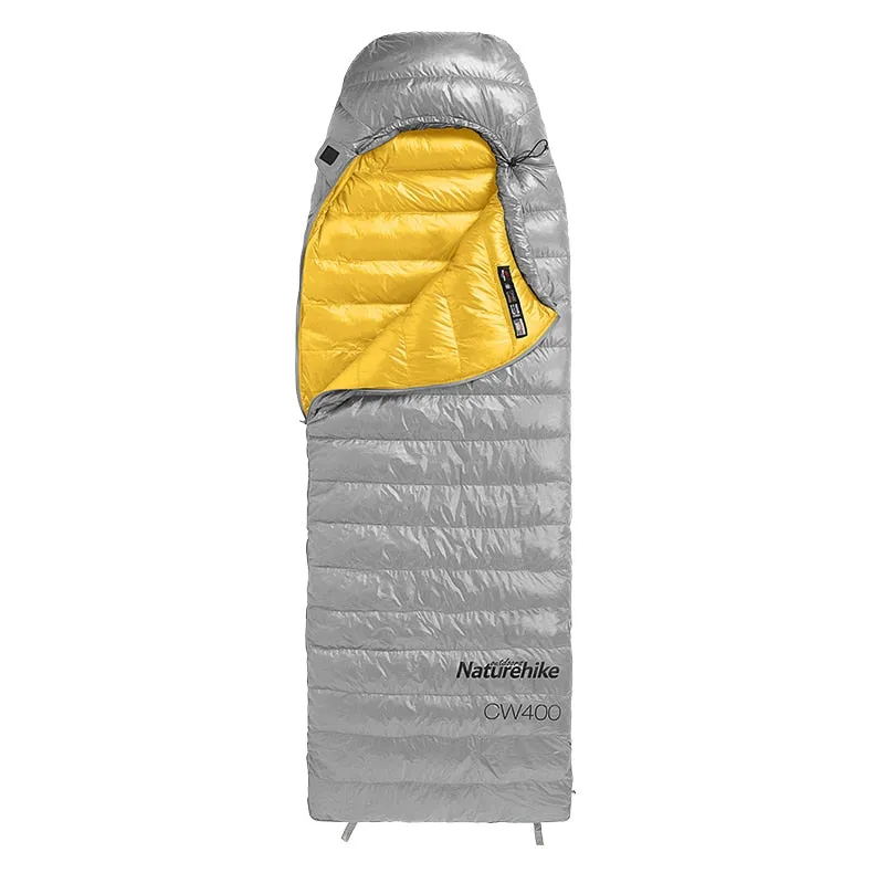 Naturehike CW400 Envelope Type White Goose Down sleeping Bag