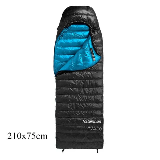 Naturehike CW400 Envelope Type White Goose Down sleeping Bag