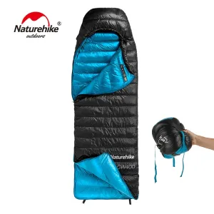 Naturehike CW400 Envelope Type White Goose Down sleeping Bag
